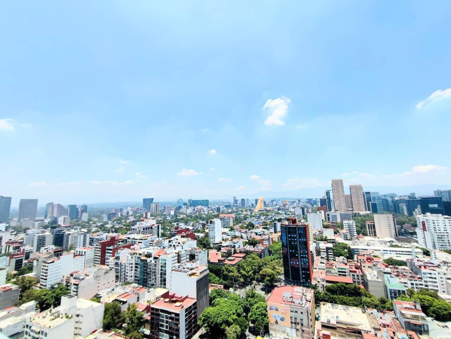 Luxurious High-Rise Hs Wifi, Amazing City Views Mexico City Luaran gambar